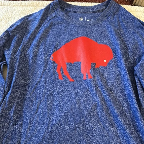 NFL Nike Long Sleeve Buffalo Bills Tee 🦬 - Picture 2 of 8